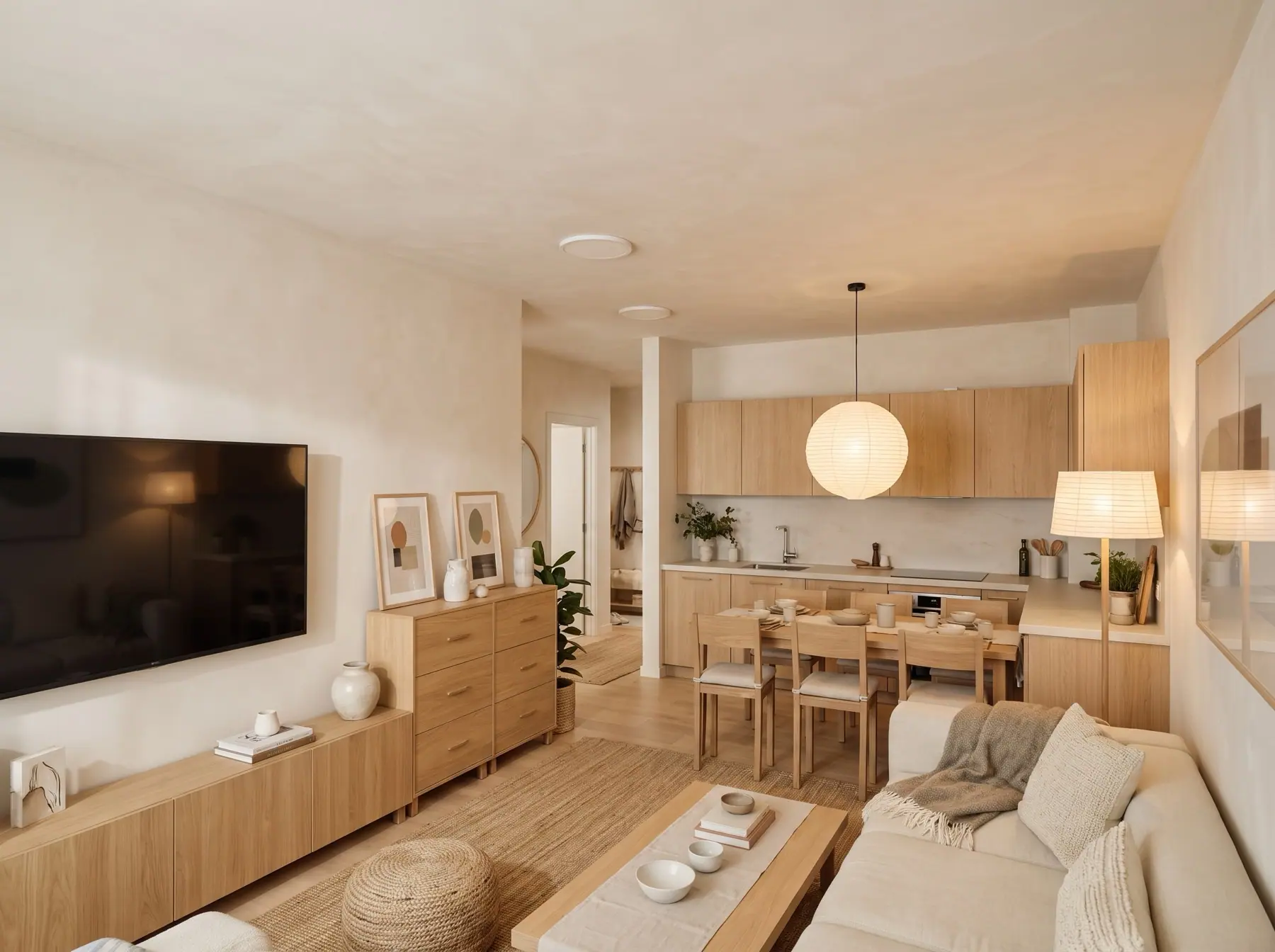 Living room · Japandi
