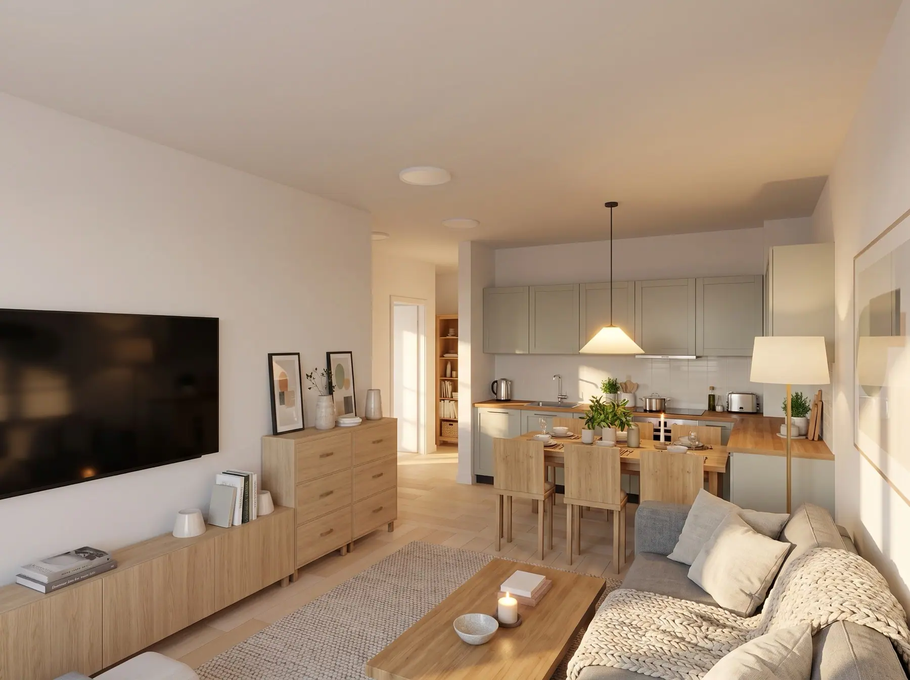Living room · Scandinavian