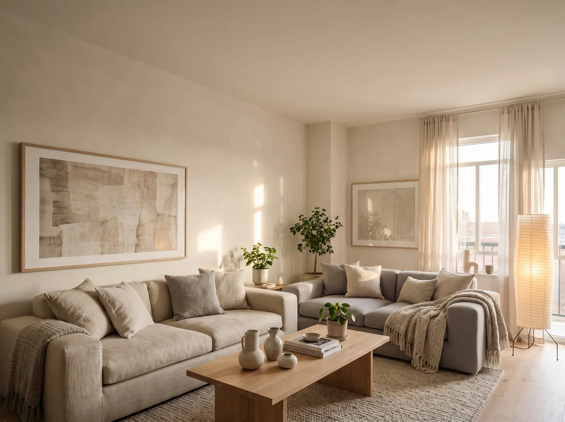 Living room · Japandi